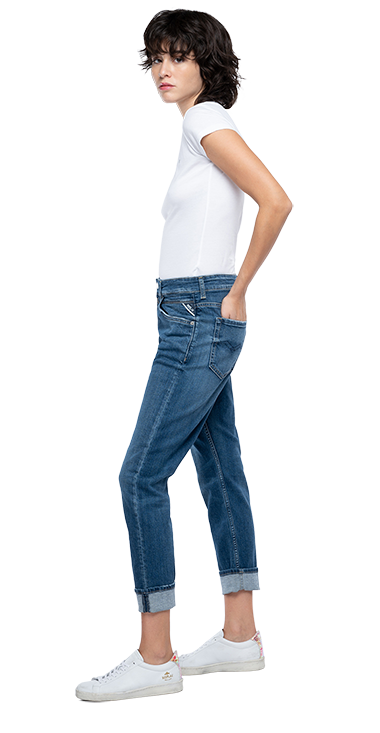 573 BIO 10.5 OZボーイフィット インディゴスーパーストレッチデニムMARTY 詳細画像